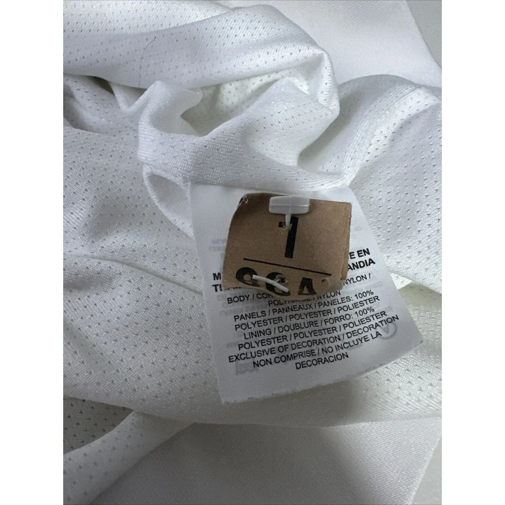 Air Jordan Men's Varsity Windbreaker Jacket Size XL Off White‎ RN# 56323